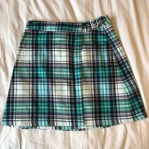 Never Worn One Size Brandy Melville Plaid Skirt